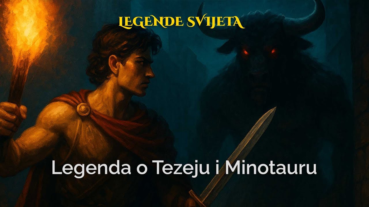 Legenda o Tezeju i Minotauru | Grčka mitologija | Legende Svijeta | Priča za laku noć