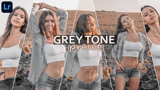 Mastering the Art of Grey Tones |Creating a Perfect Adobe Lightroom Preset|How to Edit Grey Preset screenshot 3
