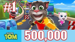 Best Game 2016 | Talking Tom Gold Run #1 500,000 | How To High Score screenshot 5