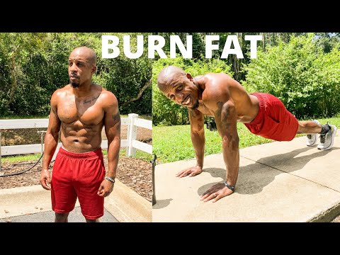 BUILD MUCLE and BURN FAT WORKOUT (NO EQUIPMENT NEEDED) - YouTube