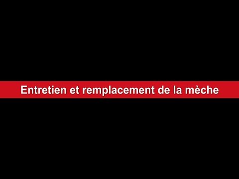 Zippo Entretien et remplacement de la mèche 