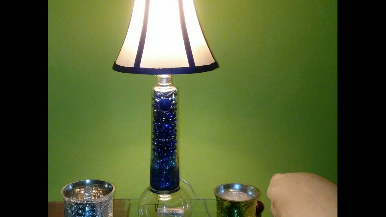 Diy Ciroc Bottle Lamp You Diy Ciroc Bottle Lamp