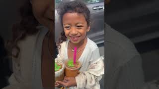 Funny kids - my little spoiled girl she had to have it