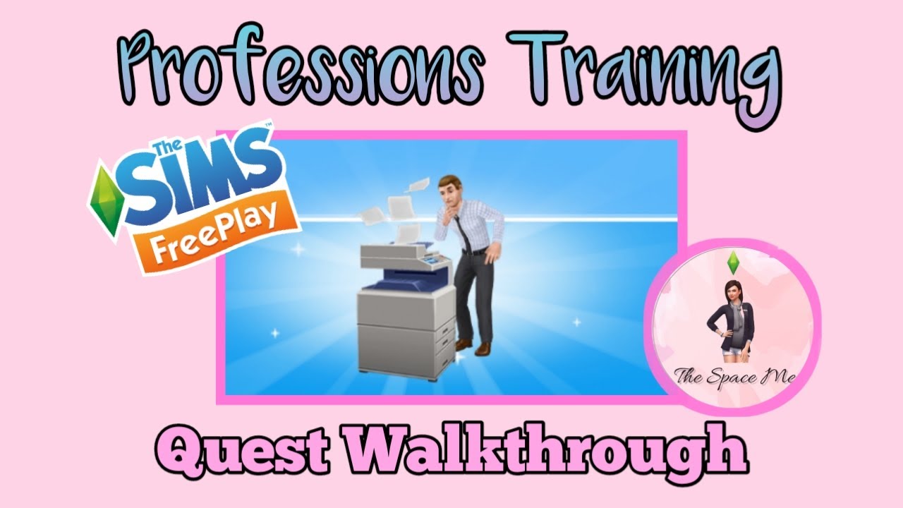 Sims freeplay - Professions training Quest (Police Station) fulfill a