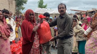 Helping Flood hit areas in Ghotki, Sindh, Pakistan | 2022 | Pervaiz Chaman