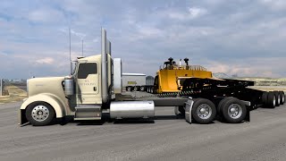 Massive Heavy Haul - (CAT D11 Bulldozer) - Kenworth W900L - American Truck Simulator