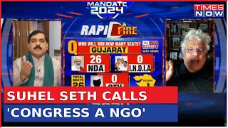 'BJP Is A Political Party And Congress Is A NGO' : Suhel Seth Remarks Ahead Of 2024 Lok Sabha Polls