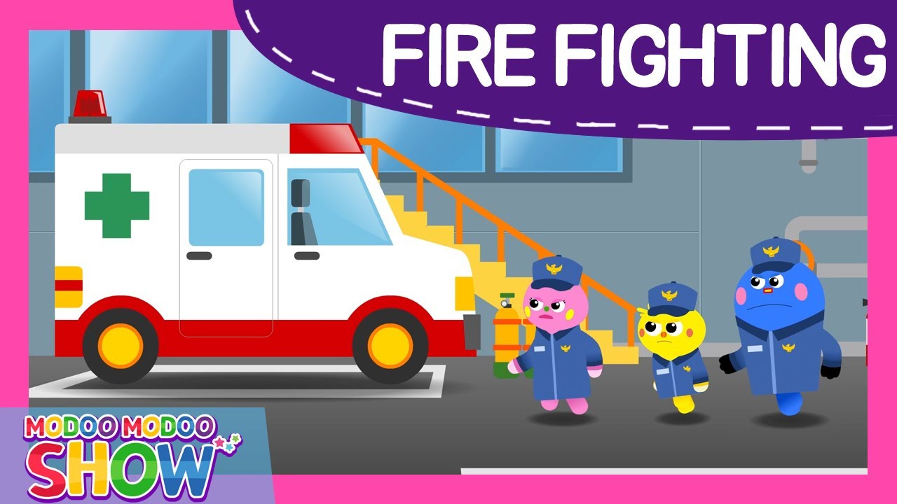 [모두모두쇼 Modoo Modoo Show] Fire Fighting Song | Fire Truck | 소방송 | 소방송 영어 ...