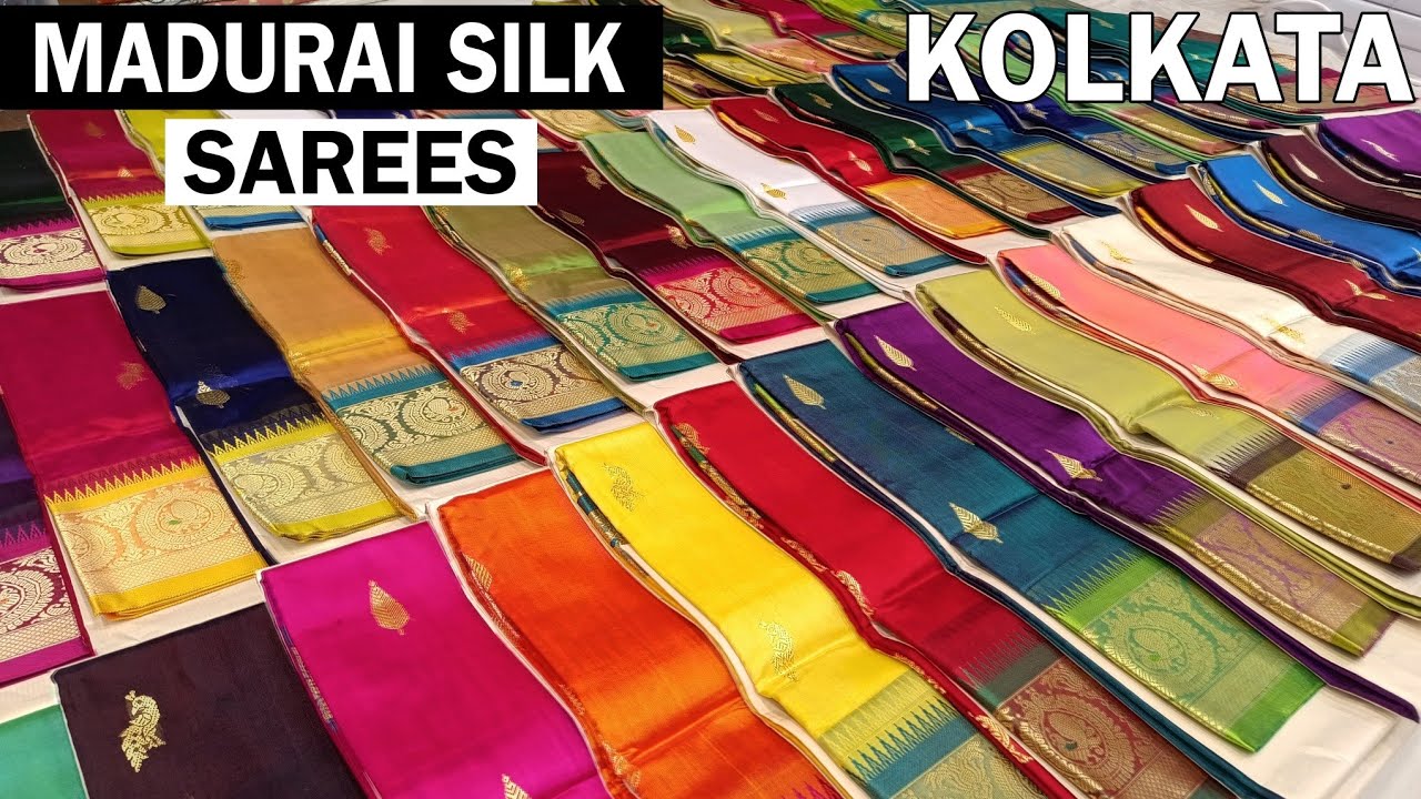 Madurai Silk Sarees Wholesaler In kolkata Burrabazar