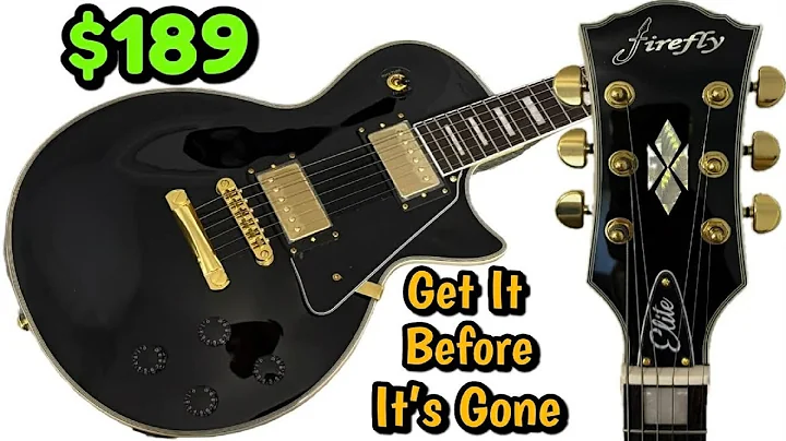 This Firefly Black Beauty Will Cure Your Les Paul Jones And It Won't Last Long! Gibson's Kryptonite!