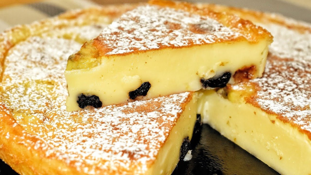 حلوى فرنسية مشهورة من اطيب الحلويات التي ممكن تتذوقها لذيذة واقتصادية وسهلة تذوب بالفم  Far Breton