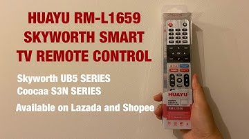 (2024) SKYWORTH COOCAA LED Smart TV Remote RM-L1659 | LESS THAN 300 PESOS