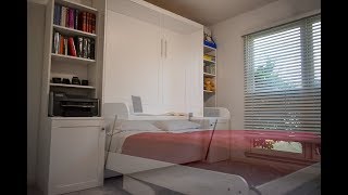 How To Make a Murphy Bed with Stay Level Desk