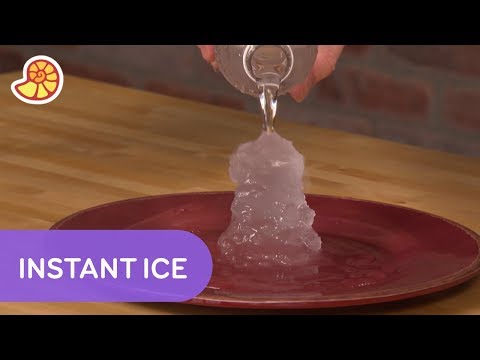Video: Ice Stalagmite