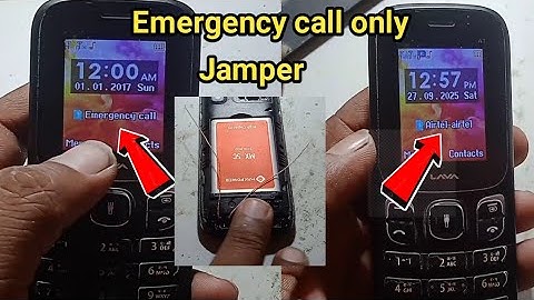 how to fix no service in lava a1 keypad mobile 100% solution
