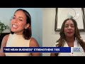 "We Mean Business" Strengthens Ties