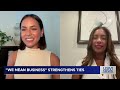 "We Mean Business" Strengthens Ties