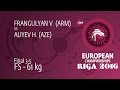 BRONZE FS - 61 kg: H. ALIYEV (AZE) df. V. FRANGULYAN (ARM), 7-0