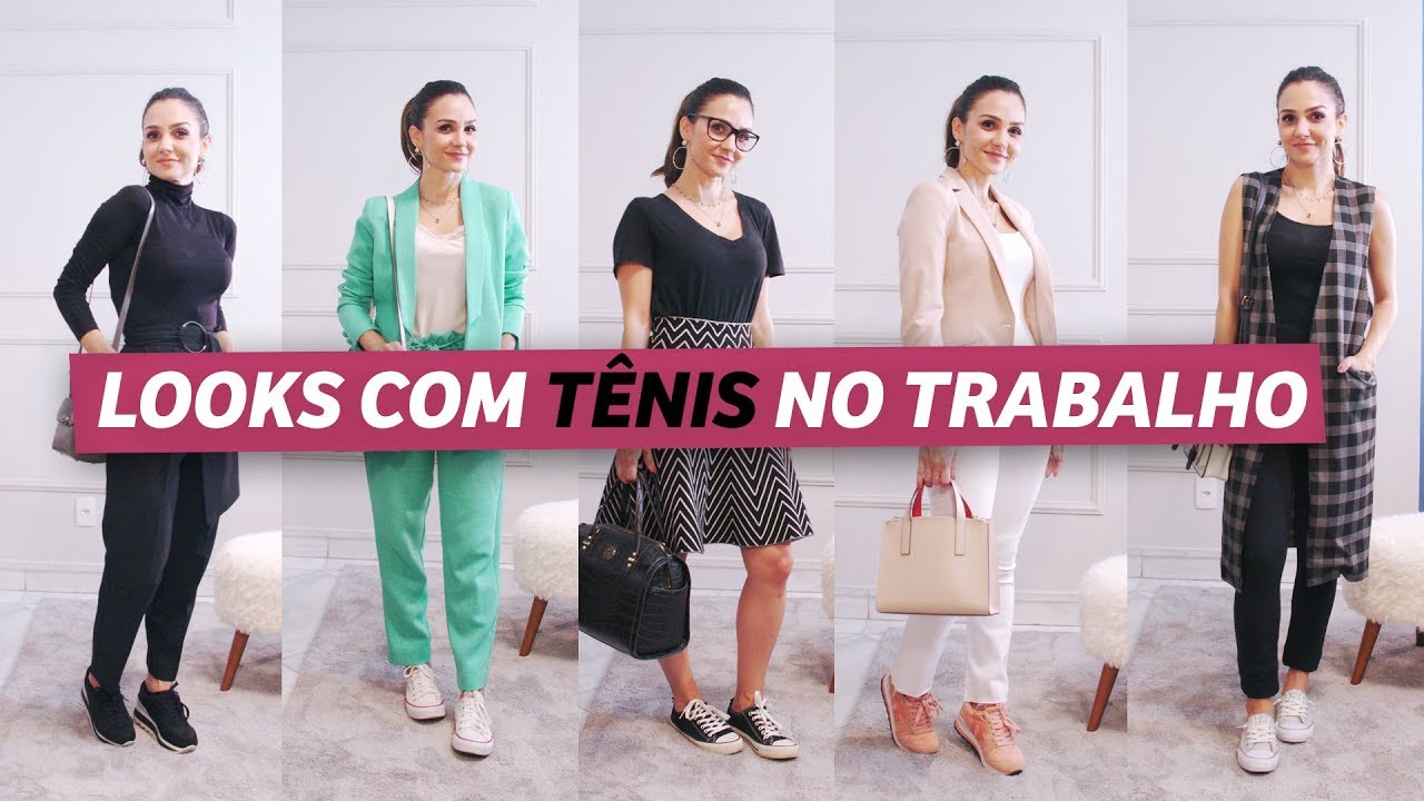 tenis casual feminino para trabalhar