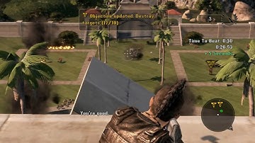 Mercenaries 2: World in Flames - PS3 - Wager - Sniping Challenge (Level 3) (Blind)