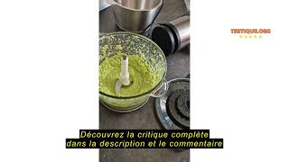 Avis Sur La Becontrip Electric Chopper, 500W Blender Chopper 2L With Copper Motor Double Bowls Gl
