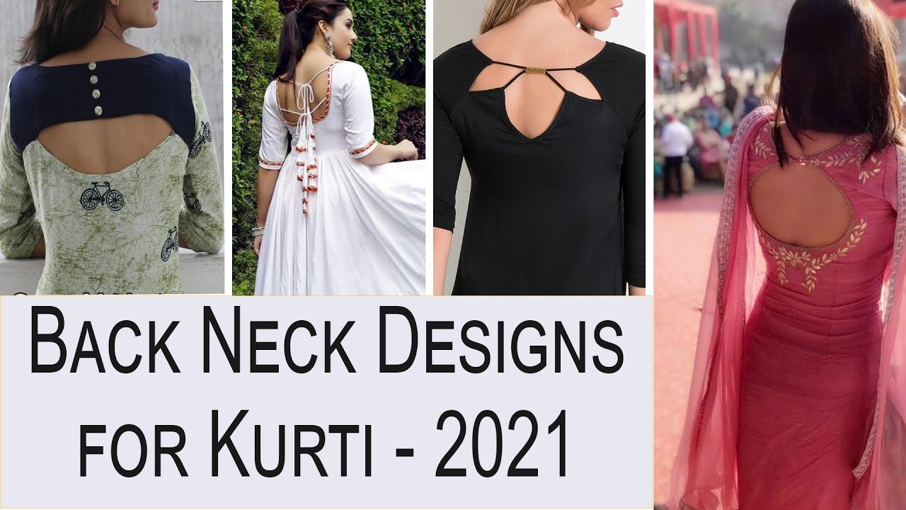 See this back deep neck design with dori nd trangel tasals Back look like  so beautif… | Back neck designs for suits, Kurti back neck designs, Simple kurta  designs
