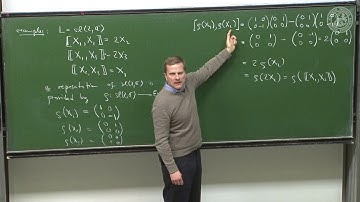 Lecture 17 - Representation Theory of Lie Groups and Lie Algebras