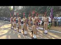 Nizam College NCC parade Guard of honour