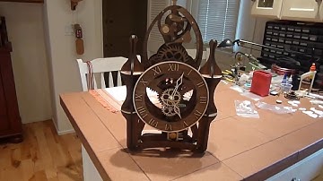 Grasshopper Escapement Clock