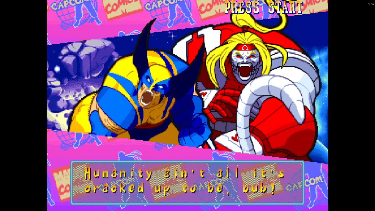 OMEGA RED & WOLVERINE — Rivals United! | Marvel Super Heroes vs Street Fighter Arcade Showdown