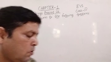 Class IV EVS 15 04 2021 by Mr Rupesh Chapter 1
