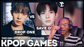 [KPOP GAME] SAVE ONE DROP ONE SAME GROUP SONGS [35 ROUNDS] REACTION | Decisions, Decisions!!