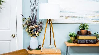 DIY Ski Pole Lamp - Home & Family - YouTube DIY Ski Pole Lamp - Home & Family - YouTube