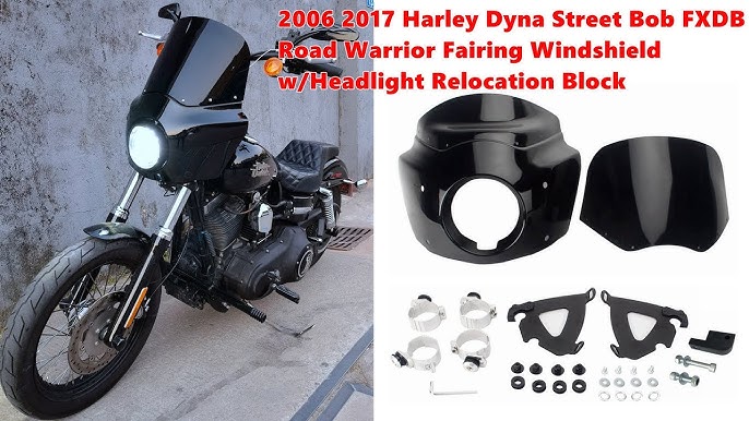Schwarzer LED Hauptscheinwerfer 5,75 Zoll für Harley Davidson