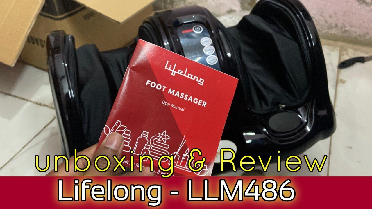 Lifelong LLM486 Foot Massager | For Foot, Leg & Calf Massage | Honest Review 100%