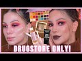 SUPER EASY FALL MAKEUP TUTORIAL USING ONLY DRUGSTORE MAKEUP PRODUCTS! GRWM