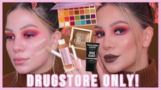 SUPER EASY FALL MAKEUP TUTORIAL USING ONLY DRUGSTORE MAKEUP PRODUCTS! GRWM