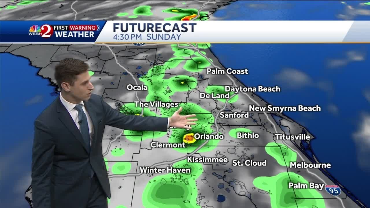 Showers Moving South For Saturday Night Youtube