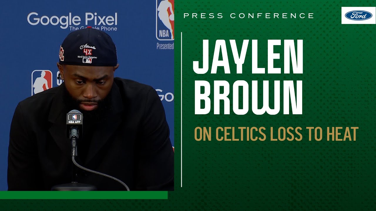 Jaylen Brown: 'We failed. I failed. We let the whole city down'