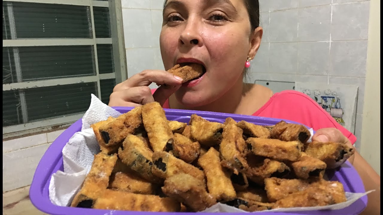 BERINJELA FRITA SEQUINHA