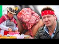 Raw Alpaca Kidney!! Peru’s Extreme Mountain Food!! image