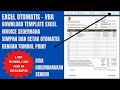 Koding Excel Invoice Sederhana Dengan VBA | Simpan &amp; Cetak Otomatis dengan Tombol Print!
