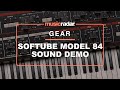 Softube Model 84 synth plugin - Sound Demo - a super detailed emulation of an ’80s-era icon