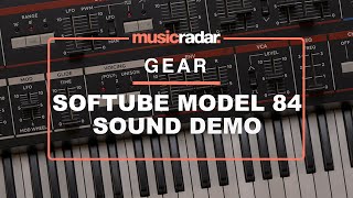 Softube Model 84 synth plugin - Sound Demo - a super detailed emulation of an ’80s-era icon