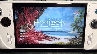 Horizon Forbidden West on Asus ROG Ally - Will it run?!