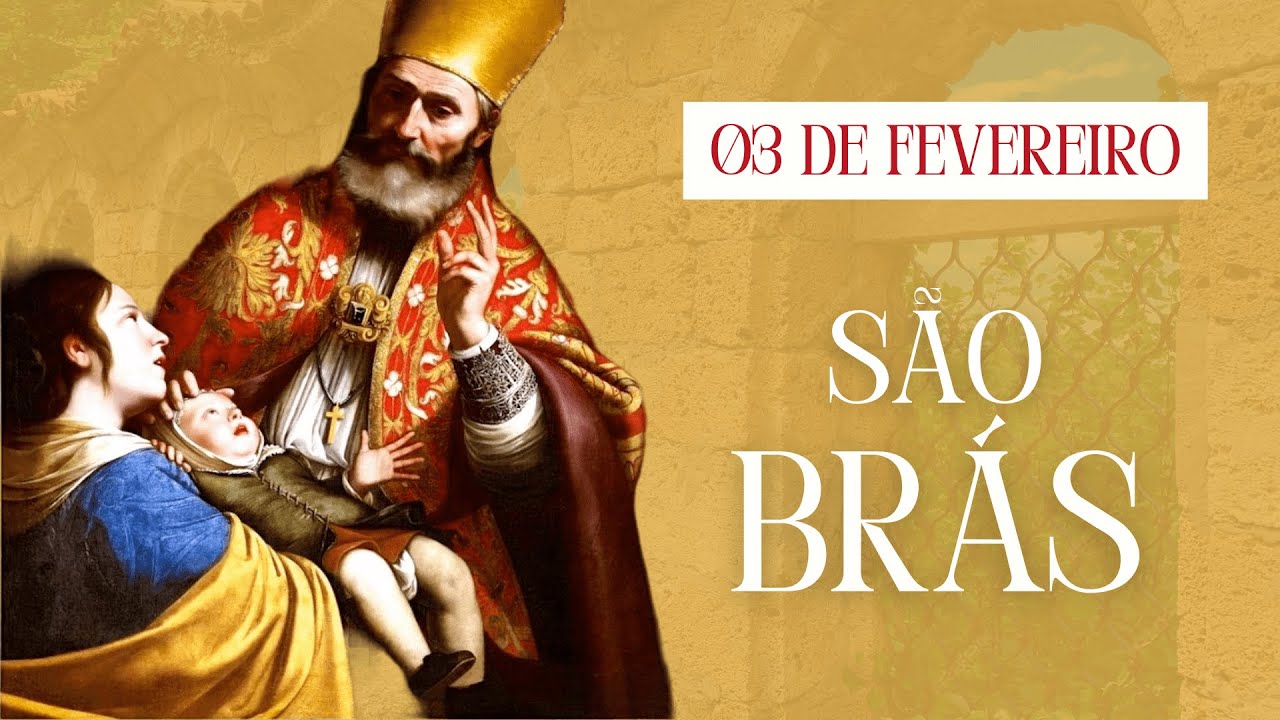 SÃO BRÁS  Santo do dia 03 de Fevereiro – Vocação de Jesus