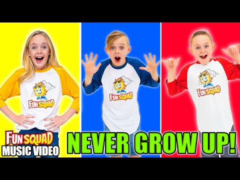 Never Grow Up! The Fun Squad Sings On Kids Fun Tv!