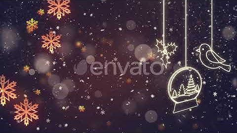 Christmas Season Background 3 | Motion Graphics - Envato elements