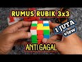 Tutorial rubik untuk pemula  cara main rubik anti gagal