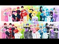 PEACE 左 2023ver 右 2025ver 左右分け 合わせてみた PEACE 左 2023ver 右 2025ver 左右分け 合わせてみた